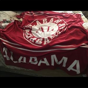 COPY - ALABAMA X-LARGE BLANKET! New. Size: 86”L x 70”W.
